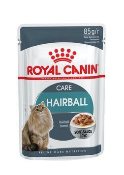 Royal Canin Hairball Care вологий корм для дорослих котів, проти утворення шерстяних клубків, 85 г 00-00001669 фото