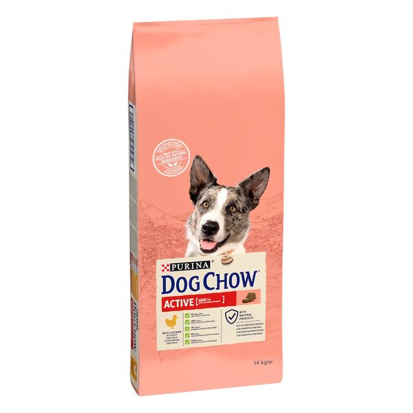 Сухий корм для активних собак Dog Chow Active з куркою, 2,5 кг 00-00018560 фото