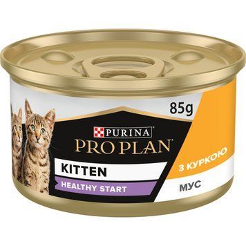 Pro Plan Junior вологий корм для кошенят, з куркою, 85 г 00-00000899 фото