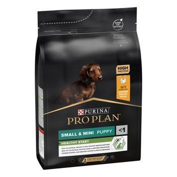 Pro Plan Small&Mini Puppy Healthy Start сухой корм для щенков миниатюрных и малых пород, с курицей, 3 кг 00-00018706 фото