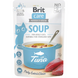 Brit Care вологий корм-суп для котів, з тунцем, 75 г 00-00017269 фото 1