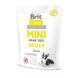 Сухой беззерновой корм для взрослых собак мелких пород Brit Care Grain Free Mini Adult с ягненком, 400 г 00-00003299 фото 1