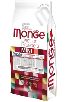 Корм сухой для собак малых пород Monge Dog Mini Adult с ягненком рисом и картофелем, 15кг 00-00005063 фото