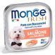 Влажный корм для собак Monge Fruit Fresh консерва паштет с лососем 100 г 00-00002672 фото 2