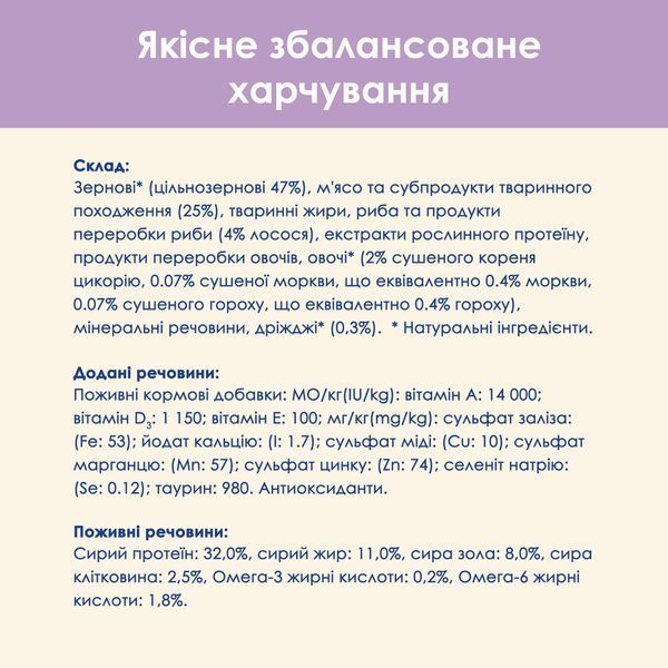 Сухий корм для дорослих котів із чутливою травною системою Purina Cat Chow Sensitive з лососем, 1,5 кг 00-00018141 фото
