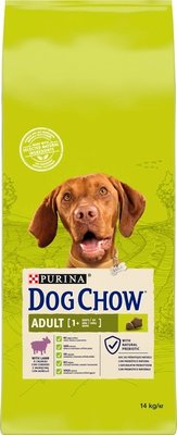 Корм сухий DOG CHOW для собак з ягням 2,5кг - 14 кг, 14 кг 12493231 фото
