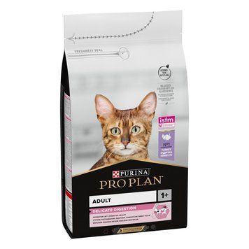 Сухий корм для дорослих котів із чутливою травною системою Purina Pro Plan Delicate з індичкою, 14 кг 00-00018143 фото