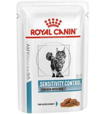 Корм влажный Royal Canin SENSITIVITY CONTROL CAT для кошек при пищевой аллергии с курицей 85 г 40350011 фото