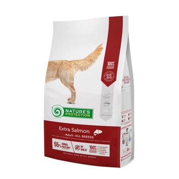 Сухой корм для собак Natures Protection Extra Salmon Adult All breeds, с лососем, 2 кг 00-00010598 фото