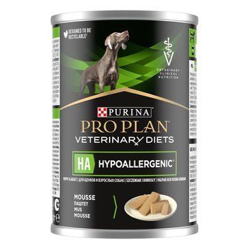 Вологий корм для собак схильних до харчової алергії Pro Plan Veterinary Diets HA, 400 г 00-00001065 фото