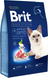Сухий корм Brit Premium (Бріт Преміум) Sterilized для стерилізованих котів з ягням, 8 кг 00-00001399 фото 1