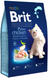 Сухий корм для кошенят (віком від 1 до 12 місяців) Brit Premium (Бріт Преміум) Cat Kitten із куркою, 1,5 кг 00-00001404 фото 1