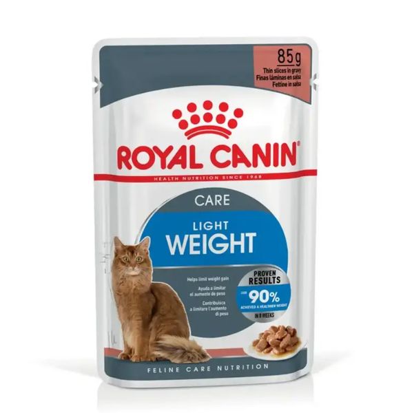 Корм вологий Royal Canin WET LIGHT WEIGHT CIG для котів схильних до набору надмірній ваги 85 г 40700011 фото