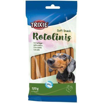 Мягкие палочки TRIXIE Snack Rotolinis с птицей, 120 г 00-00001233 фото