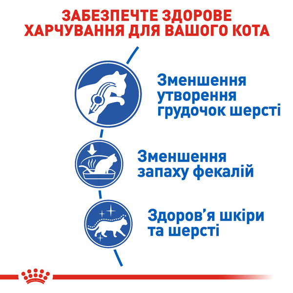 Сухий корм для дорослих котів (віком від 1 до 7 років) із довгою шерстю, які живуть переважно в приміщенні, Royal Canin (Роял Канін) Indoor Longhair,2 кг 00-00001491 фото
