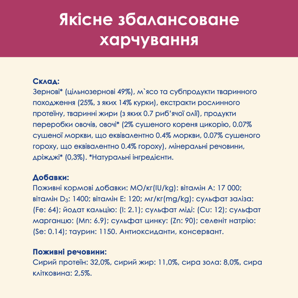 Cat Chow Urinary сухий корм для підтримки сечової системи котів, з куркою, 1,5 кг 00-00018150 фото