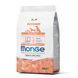 Monge Monoprotein All Breeds Puppy & Junior сухий корм для цуценят всіх порід, з лососем та рисом, 800 г 00-00005067 фото 1