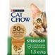Cat Chow Sterilised сухий корм для стерилізованих котів, з індичкою, 1,5 кг 00-00018152 фото 1