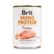 Brit Mono Protein вологий корм для собак, з індичкою, 400 г 00-00004533 фото 1