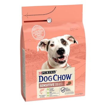 Корм сухий DOG CHOW Sensetive для собак з лососем 00-00000281 фото