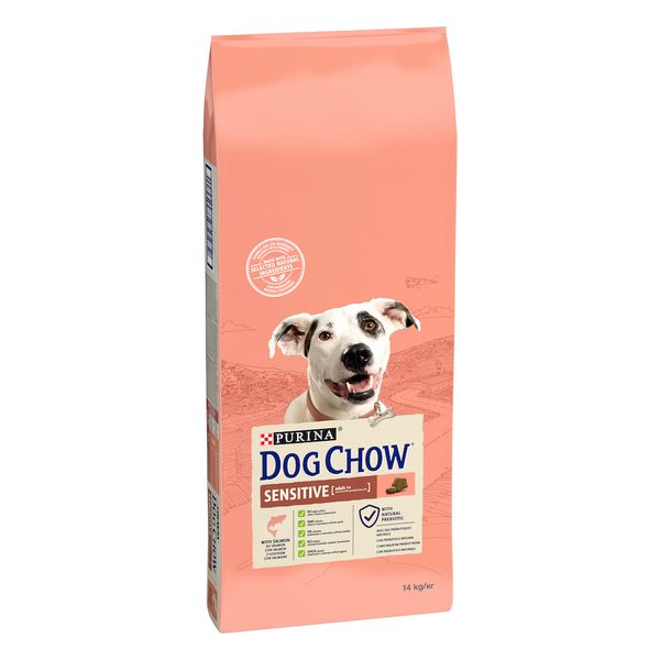 Корм сухий DOG CHOW Sensetive для собак з лососем 00-00000286 фото