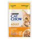 Cat Chow Adult влажный корм для взрослых котов, с курицей и цуккини в желе, 85 г 00-00000275 фото 1