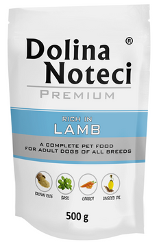 Влажный корм для собак всех пород Dolina Noteci Premium с ягненком, 500 г 00-00018255 фото