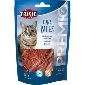 Ласощі Trixie Premio для котів Tuna Bites шматочки з тунцем і куркою, 50 г 00-00005579 фото