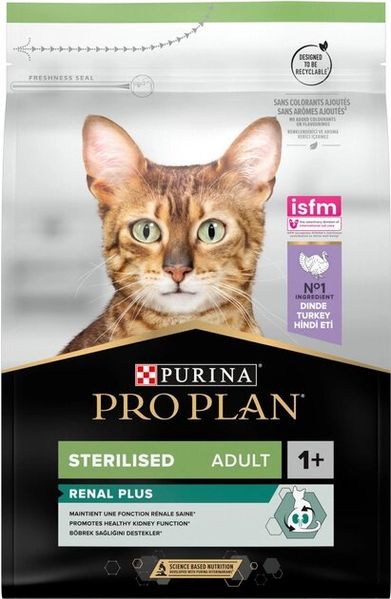 Корм сухий ProPlan Sterilised для стерильних котів з індичкою 400г - 10 кг, 1,5 кг sp_00-00000294 фото