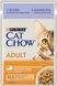 Влажный корм для взрослых кошек Purina Cat Chow с кусочками ягненка и зеленой фасолью в нежном желе, 85 г 00-00000276 фото 1