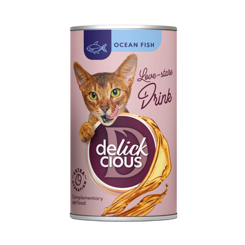 Корм вологий для котів Delickcious напій з океанічною рибою, 140 г СП-00000065 фото
