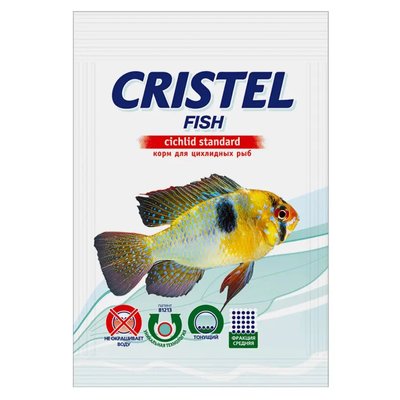 Корм CRISTEL для цихлідних риб 40г sp_00-00004063 фото