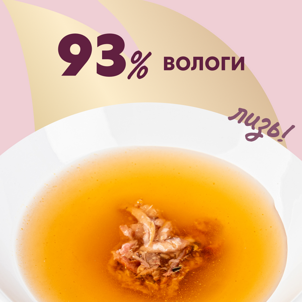Вологий корм (напій) Delickcious для котів з океанічною рибою, 140 г СП-00000065 фото