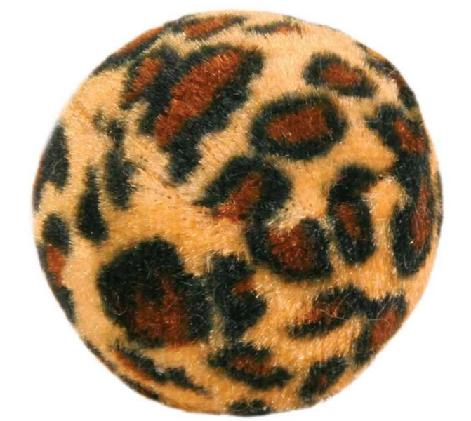 Мяч леопардовый с колокольчиком 4109 фото