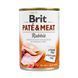 Brit Pate & Meat Dog вологий корм для собак, з кроликом, 400 г 00-00004542 фото 1