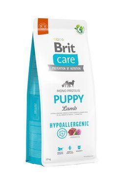 Сухий гіпоалергенний корм для цуценят Brit Care Dog Hypoallergenic Puppy, з ягням, 12 кг 00-00007927 фото