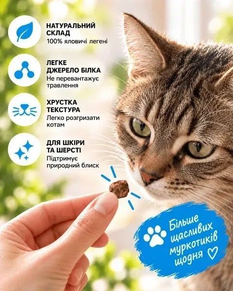 Ласощі для котів Barpi Зефір яловичий 15 г СП-00001807 фото