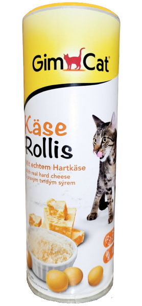 Вітаміни GimCat для котів додатковий корм ГімКет КетТабс з маскарпоне та біотином таблетки, 425 г 419084/408064 фото