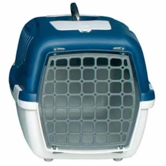 Переноска для собак та котів TRIXIE Capri 1 пластикова синя до 6кг XS 32*31*48см 39812 фото