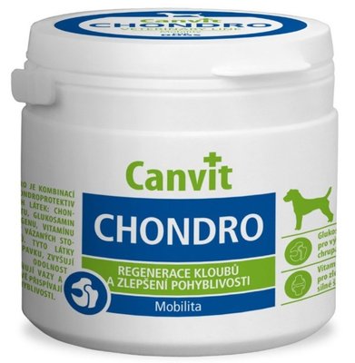 Вітаміни Canvit Chondro для суглобів, кісток і хрящів собак до 25 кг 100 г can50729 can50729 фото