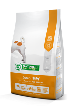 Сухой корм Nature's Protection Junior All breeds для щенков всех пород, 2 кг 00-00017288 фото