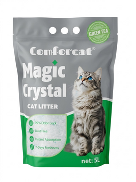 Наповнювач для котячих туалетів Comforcat з ароматом &laquo;Зелений чай&raquo;, 5 л СП-00001691 фото