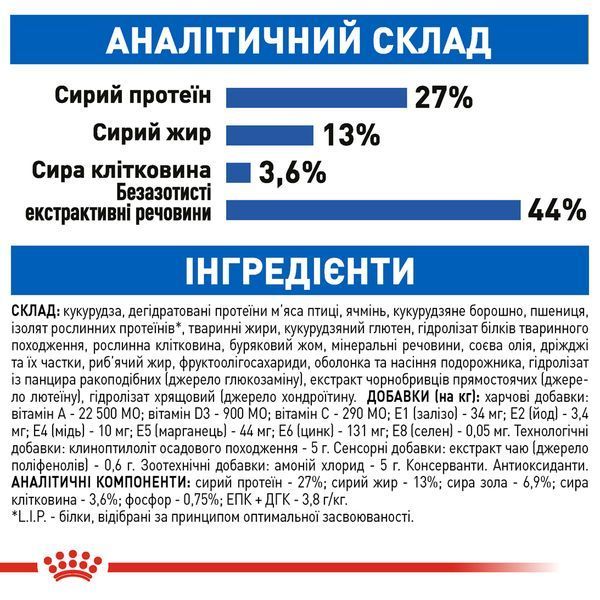 Сухий корм Royal Canin (Роял Канін) Indoor 7+ для домашніх котів старше 7 років, 1,5 кг 00-00014663 фото