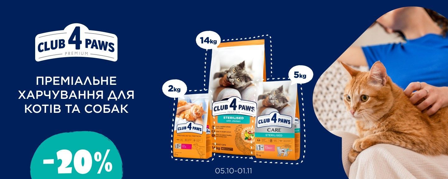 Клуб 4 лапи коти
