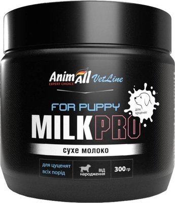 Молоко сухе AnimAll VetLine Pro для цуценят, 300 г 166 701 фото