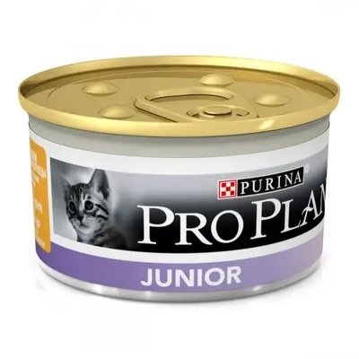 Корм вологий ProPlan Junior для кошенят з куркою 85 г 12514066 фото