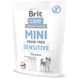 Brit Care Sensitive Grain Free сухий корм для собак малих порід, з чутливим травленням, з олениною, 400 г 00-00005203 фото 1