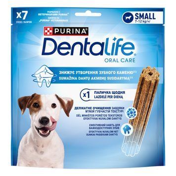 Ласощі для собак Purina DentaLife Small для малих порід, для підтримки здоров'я порожнини рота, 115 г СП-00001347 фото