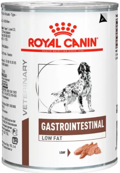 Корм влажный лечебный Royal Canin GASTROINTESTINAL DOG для собак с нарушением пищеварения 410 г 40290040 фото