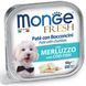 Влажный корм для собак Monge Fruit Fresh консерва паштет с треской 100 г 00-00002664 фото 2